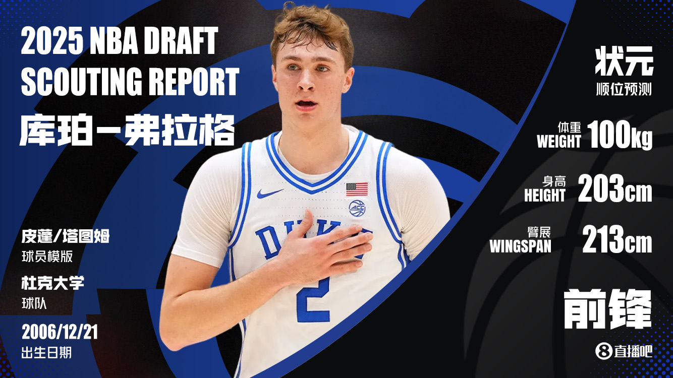 mksports体育👀定了？Shams：弗拉格计划与独行侠私人会面 他将成独行侠状元